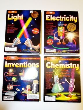 4 Science Wiz Kits- Some New